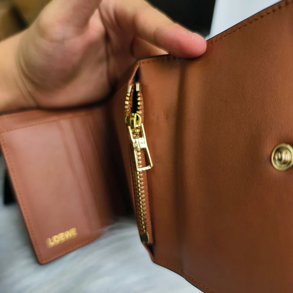 Loewe Brown Leather Wallet